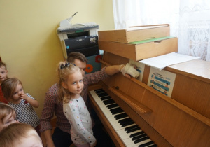 Bogusia będzie grała na pianinie